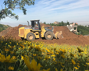 John Deere front end loader