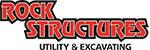 Rock Structures Utility & Excavating logo